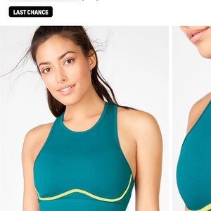 Fabletics blare cross back high-impact sports bra